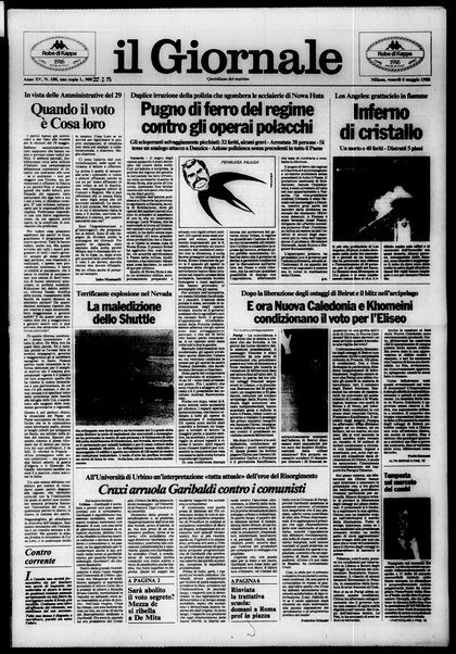 Il giornale : quotidiano del mattino